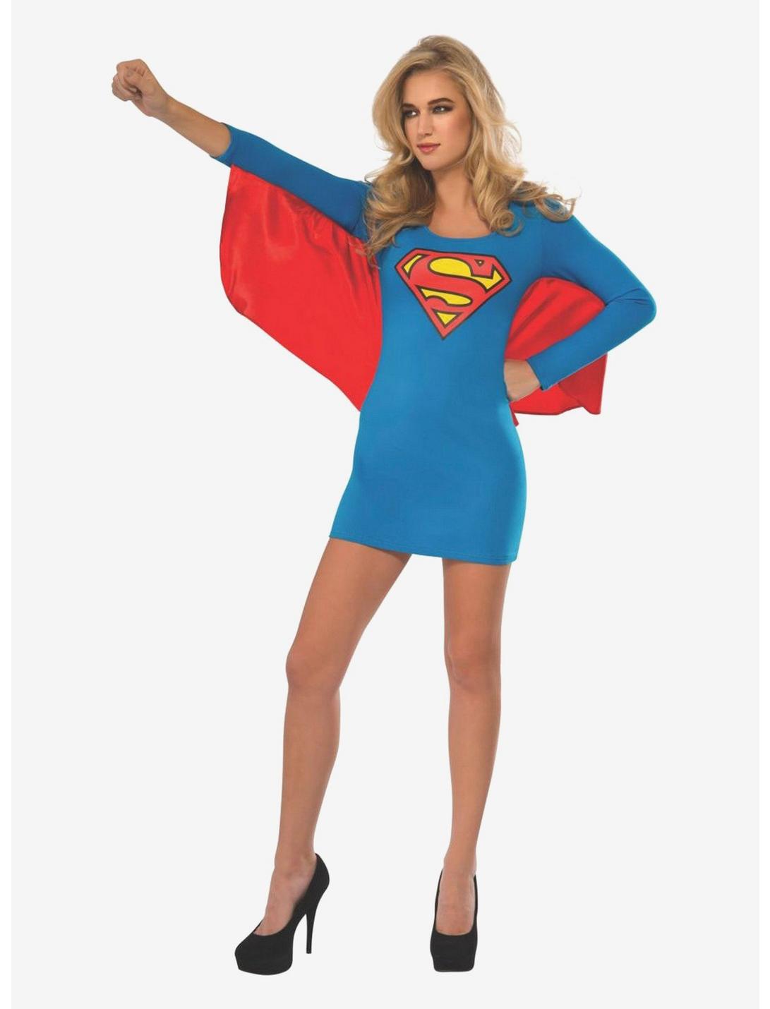 DC Comics Supergirl Wing Dress, BLUE, hi-res
