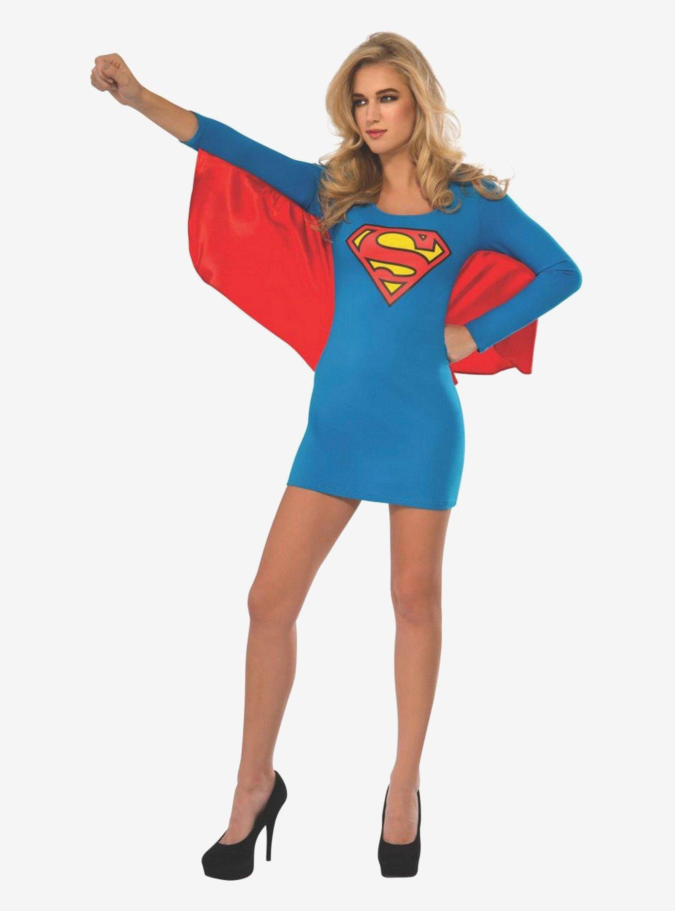 DC Comics Supergirl Wing Dress, BLUE, hi-res