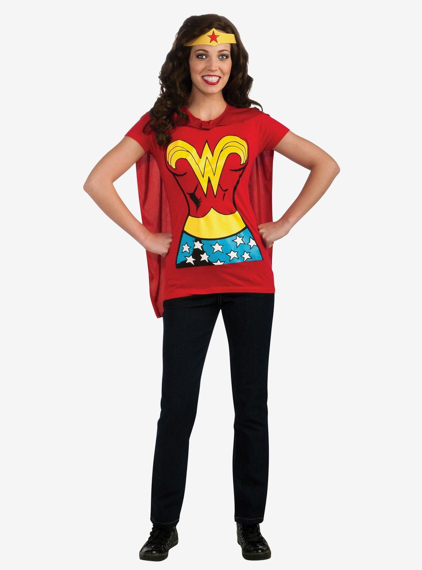 DC Comics Wonder Woman Alternative Costume, RED, hi-res