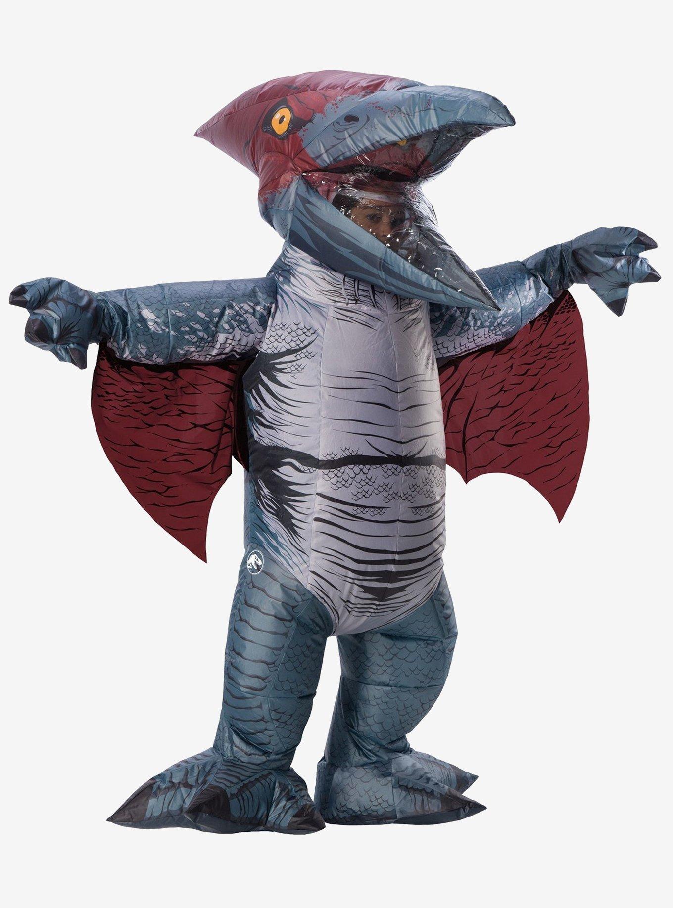 Jurassic World: Fallen Kingdom Velociraptor Inflatable Costume With Sound, , hi-res