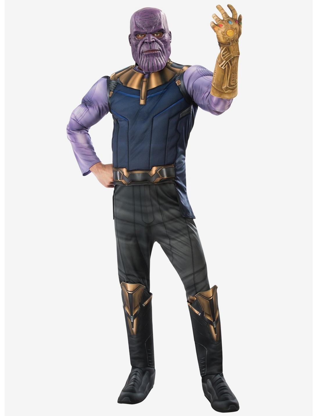 Marvel Avengers Infinity War Deluxe Men's Thanos Costume, MULTICOLOR, hi-res