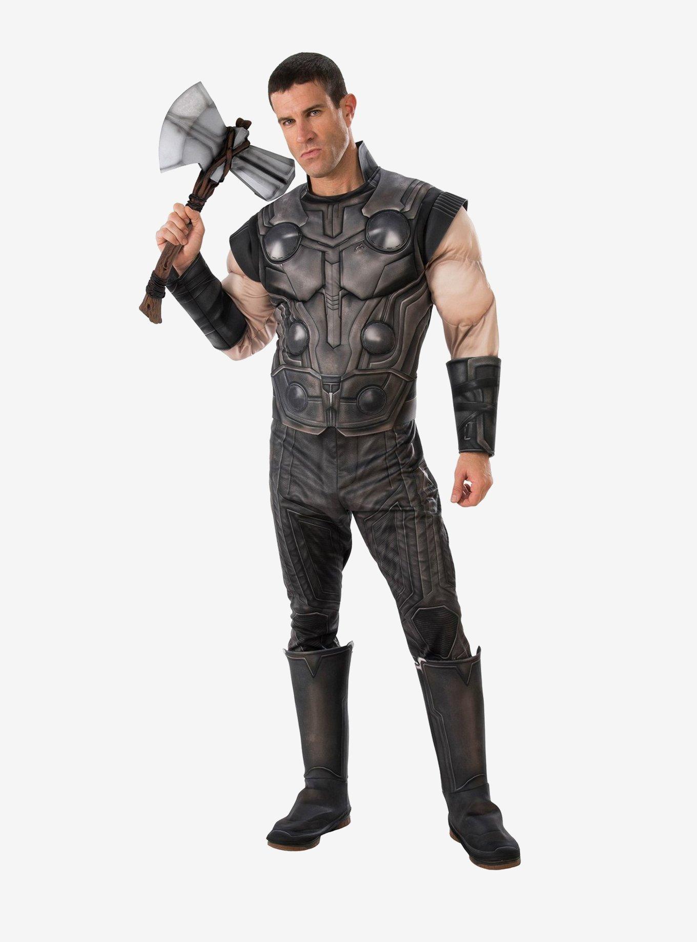 Marvel Avengers Infinity War Thor Deluxe Boys Halloween Costume 