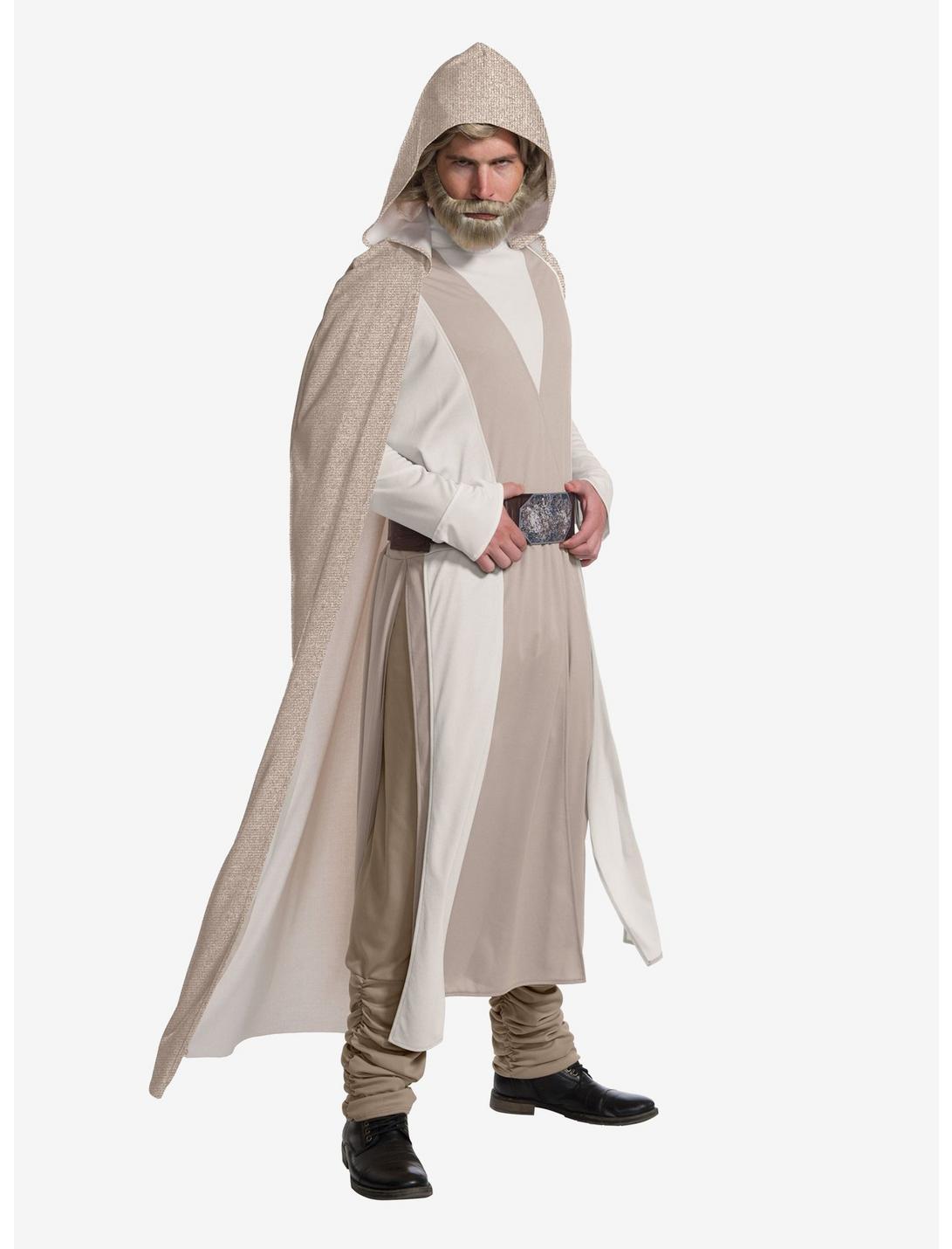 Star Wars Episode Viii Star Wars The Last Jedi Deluxe Men's Luke Skywalker Costume, MULTICOLOR, hi-res