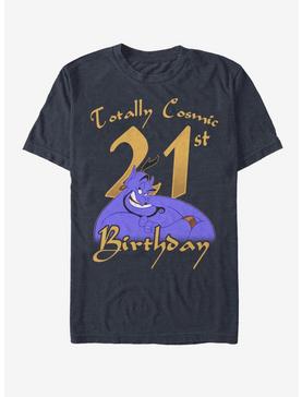 Disney Aladdin Genie 21st Birthday T-Shirt, DARK NAVY, hi-res
