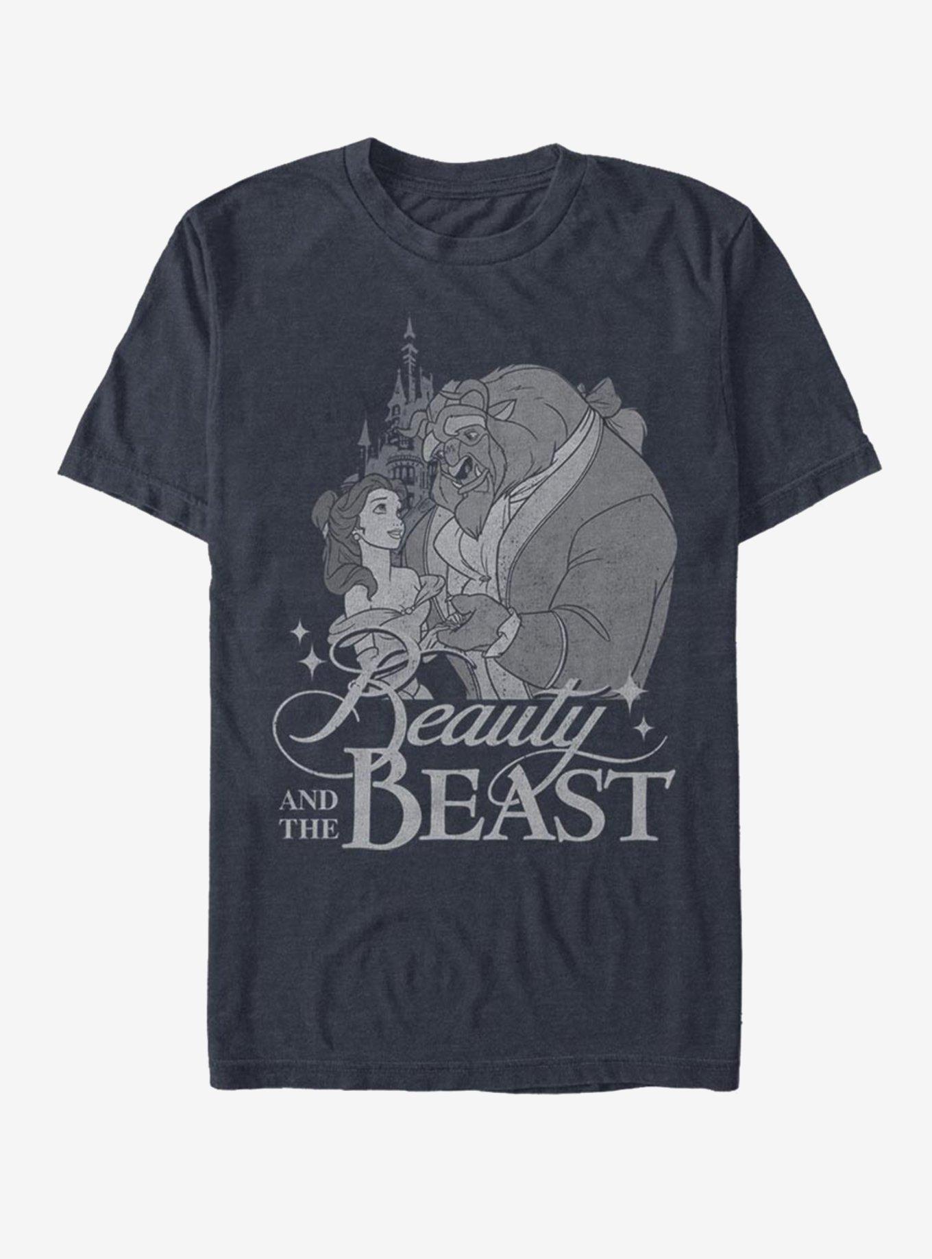 Disney Beauty And The Beast Classic T-Shirt - BLUE | BoxLunch