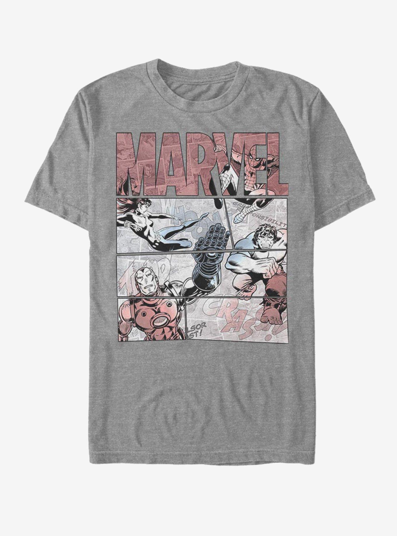 Marvel Avengers Hero Panel T-Shirt, , hi-res