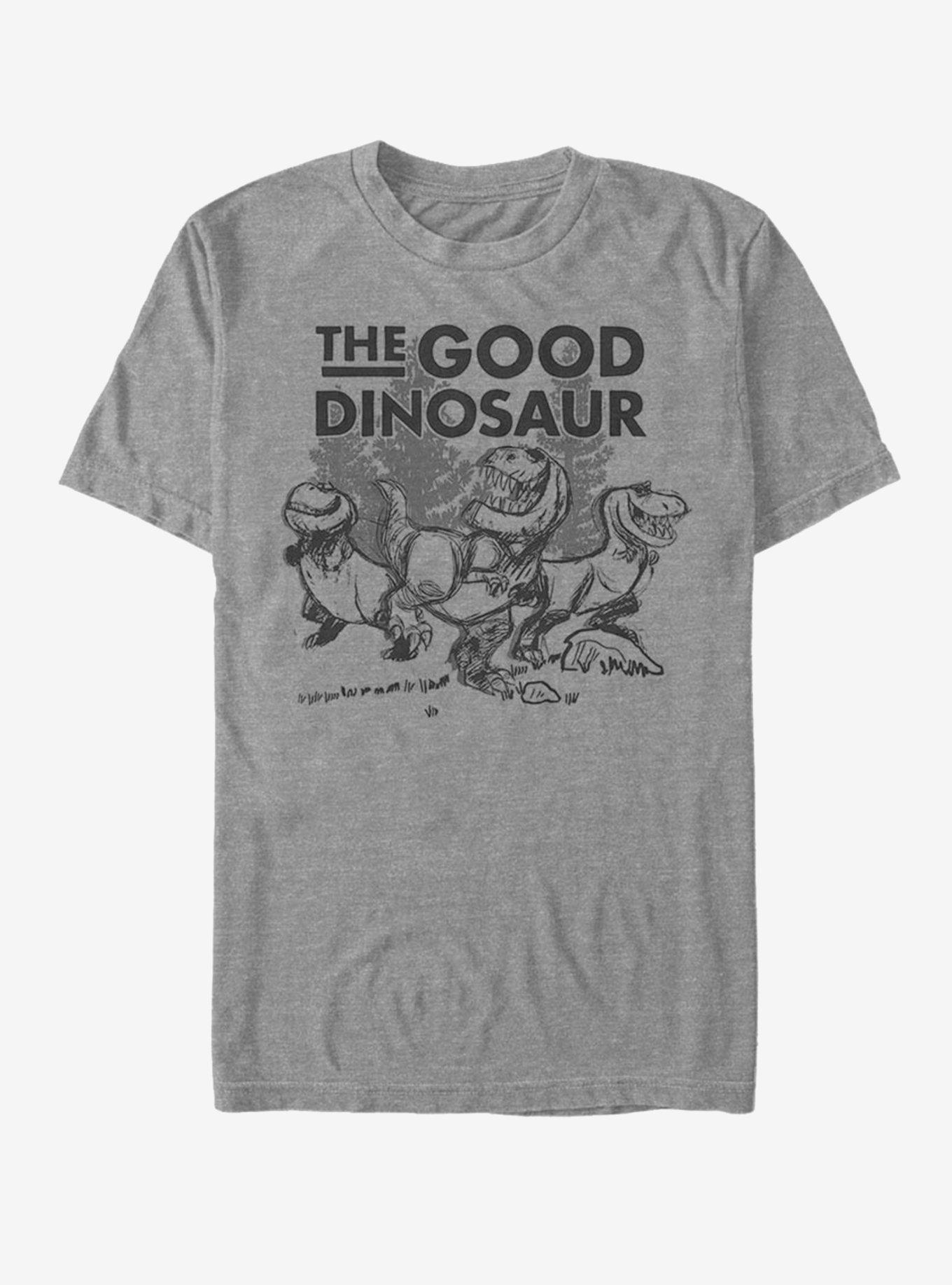 Disney Pixar The Good DInosaur Sketchy Dinos T-Shirt, , hi-res