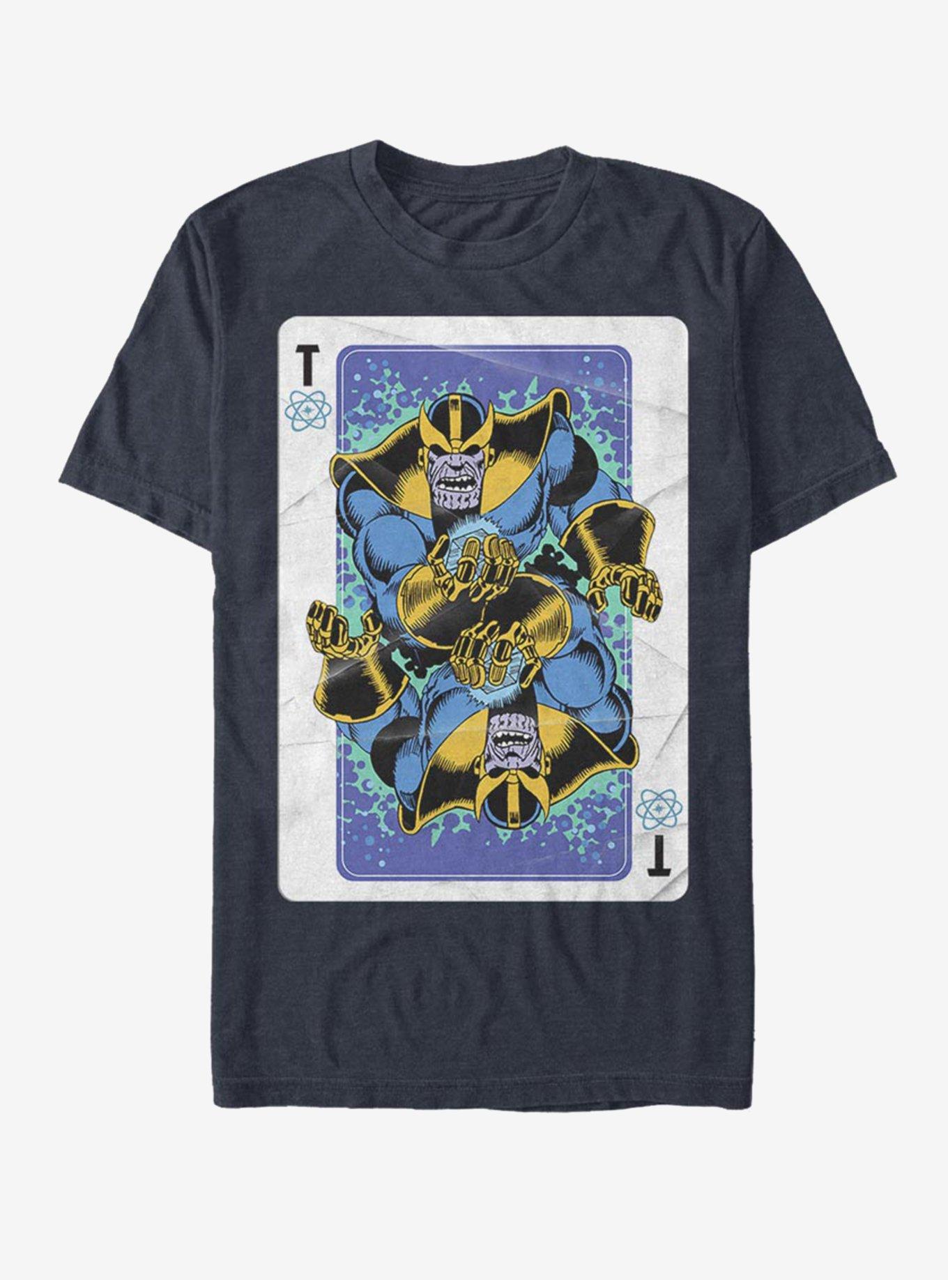 Marvel Avengers Thanos Card T-Shirt, , hi-res