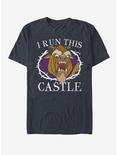 Disney Beauty And The Beast Castle T-Shirt, DARK NAVY, hi-res