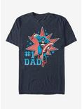 Marvel Captain America Number One Cap T-Shirt, DARK NAVY, hi-res