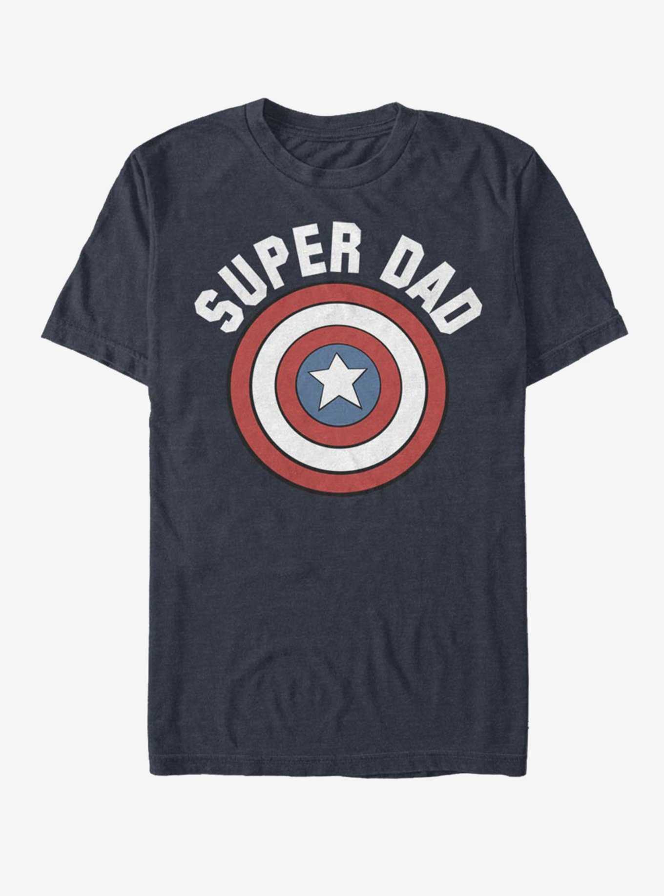 Marvel Captain America Super Dad T-Shirt, , hi-res