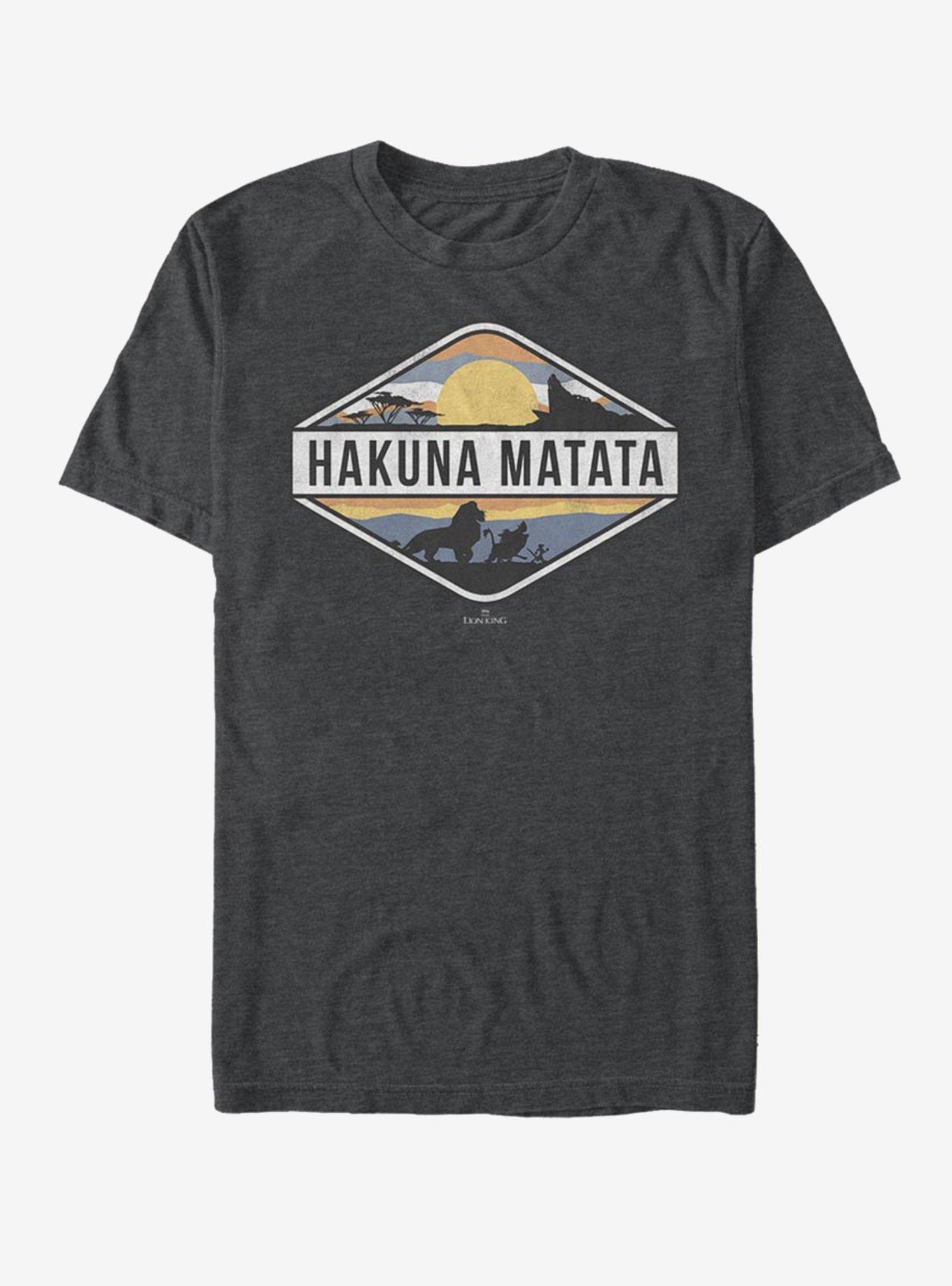 Disney The Lion King Hakuna Matata Emblem T-Shirt, , hi-res