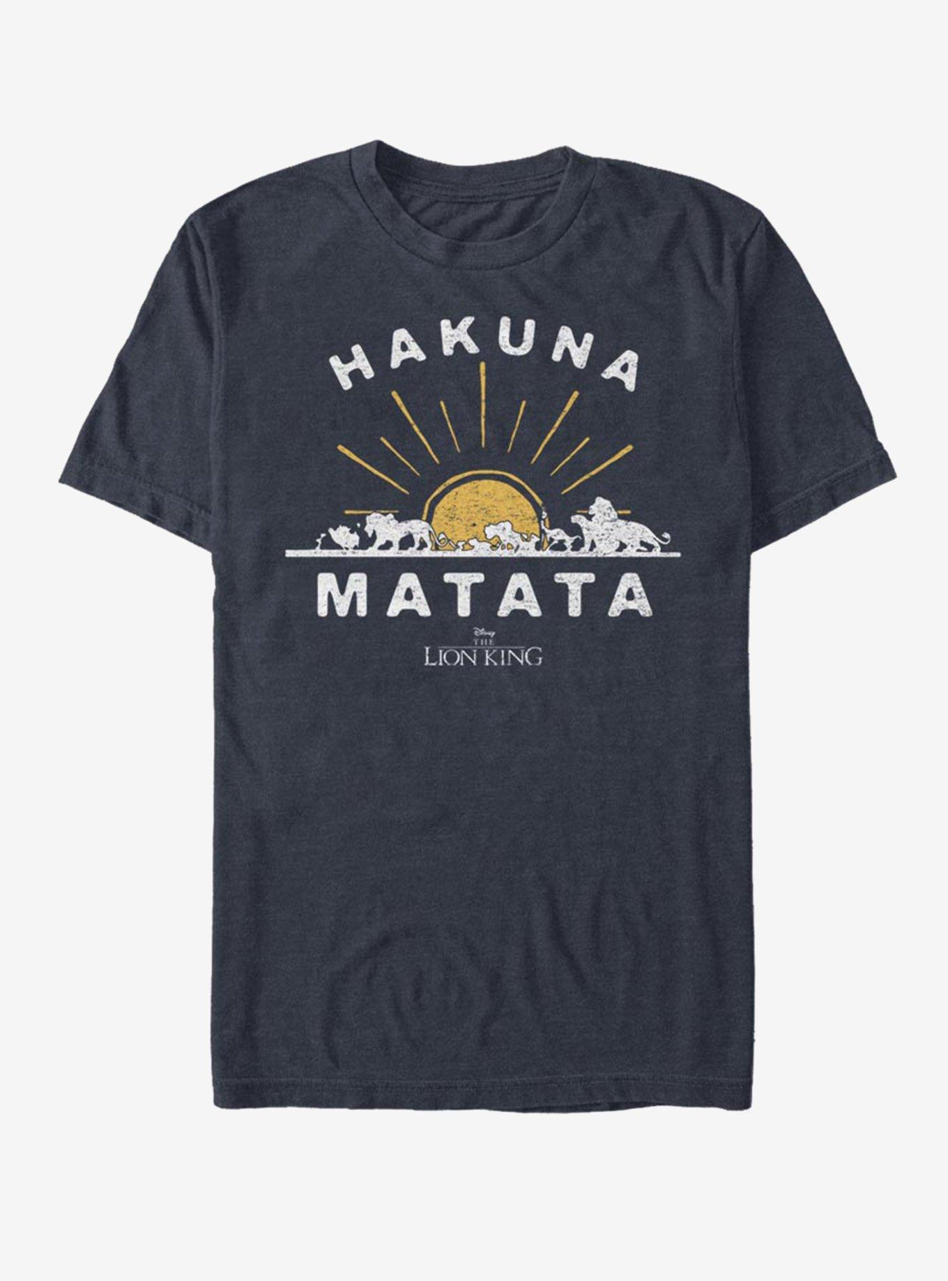 Disney The Lion King Horizon Line T-Shirt, DARK NAVY, hi-res