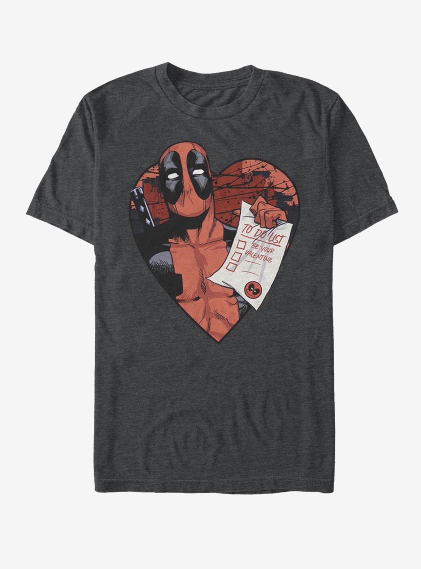 Marvel Deadpool List T-Shirt, , hi-res