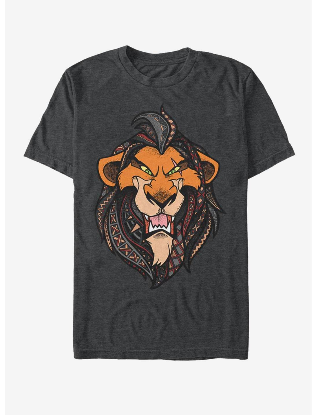 Disney The Lion King Patterned Scar T-Shirt, , hi-res
