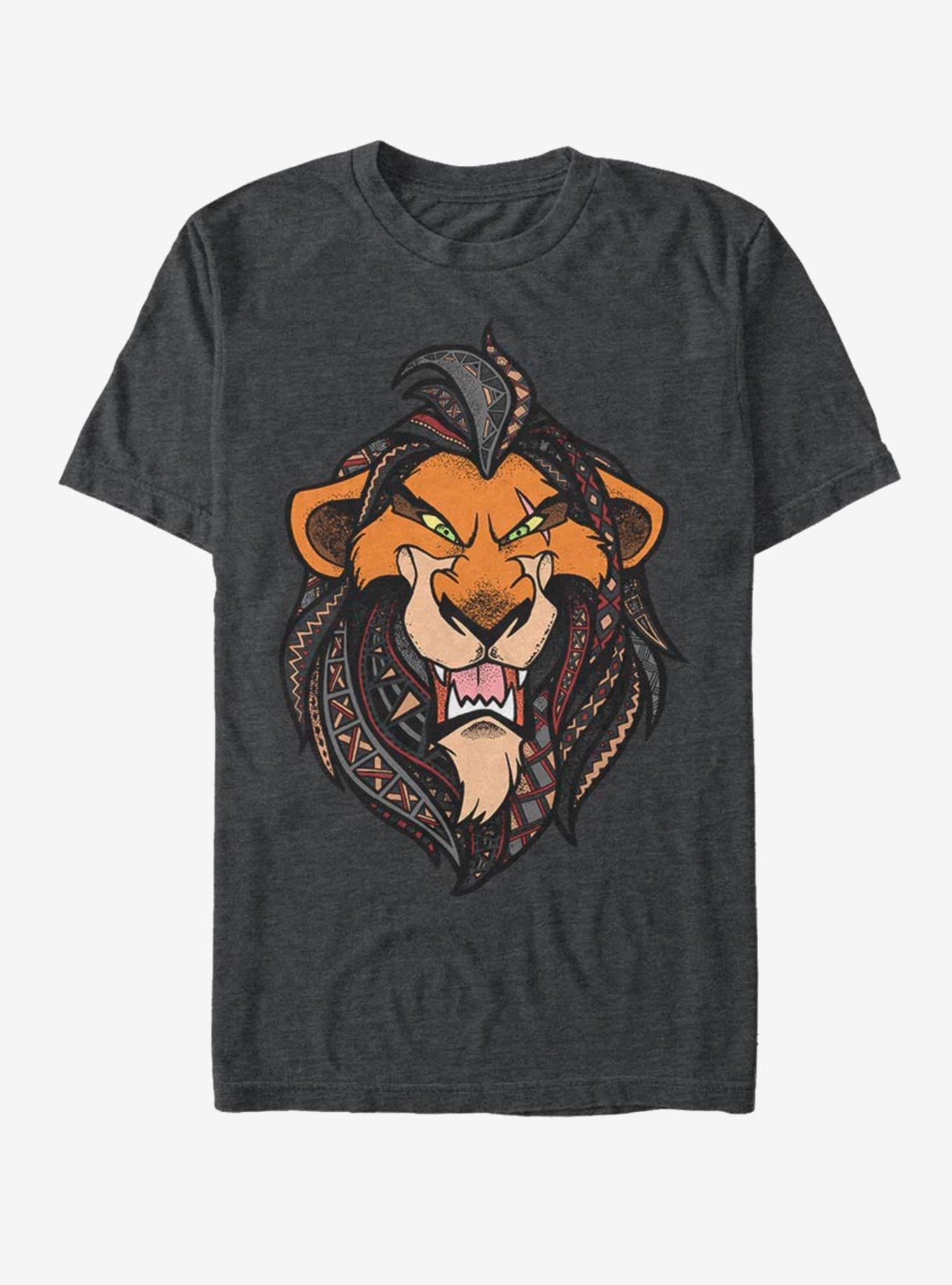 Disney The Lion King Patterned Scar T-Shirt, , hi-res