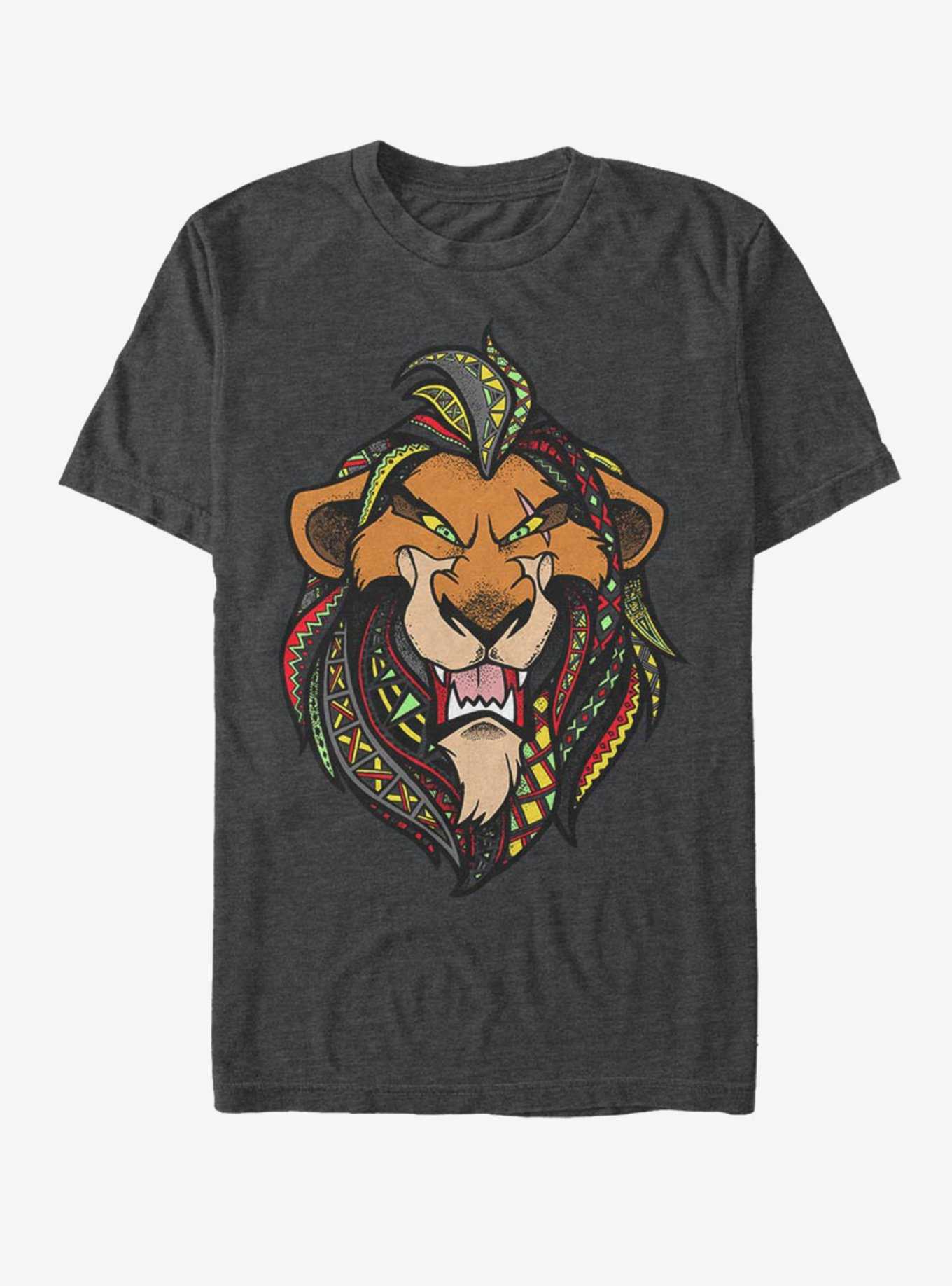 Disney The Lion King Scar In Pattern T-Shirt, , hi-res