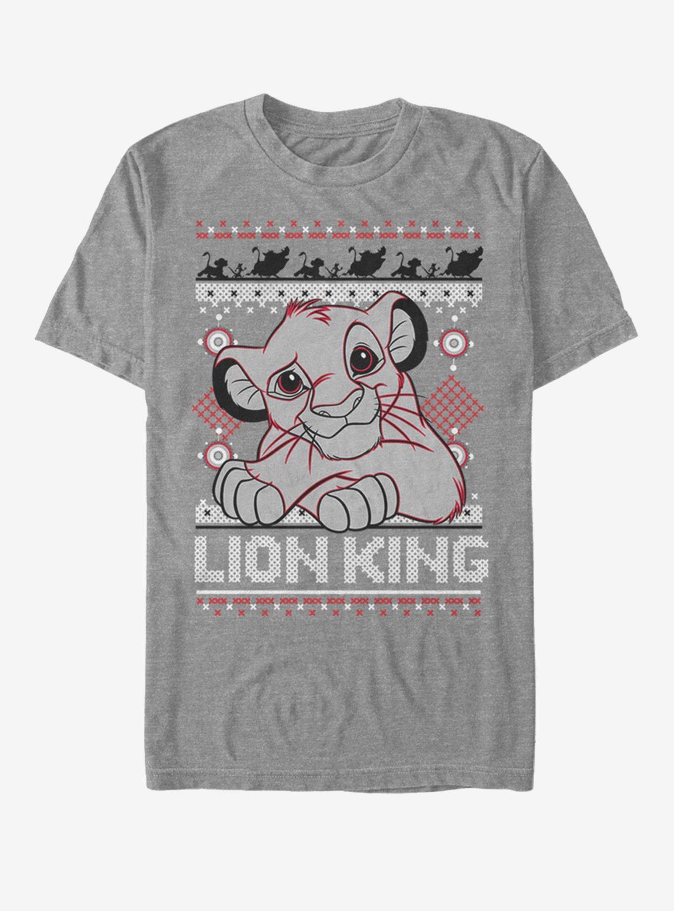 Disney The Lion King Simba Holiday T-Shirt, , hi-res
