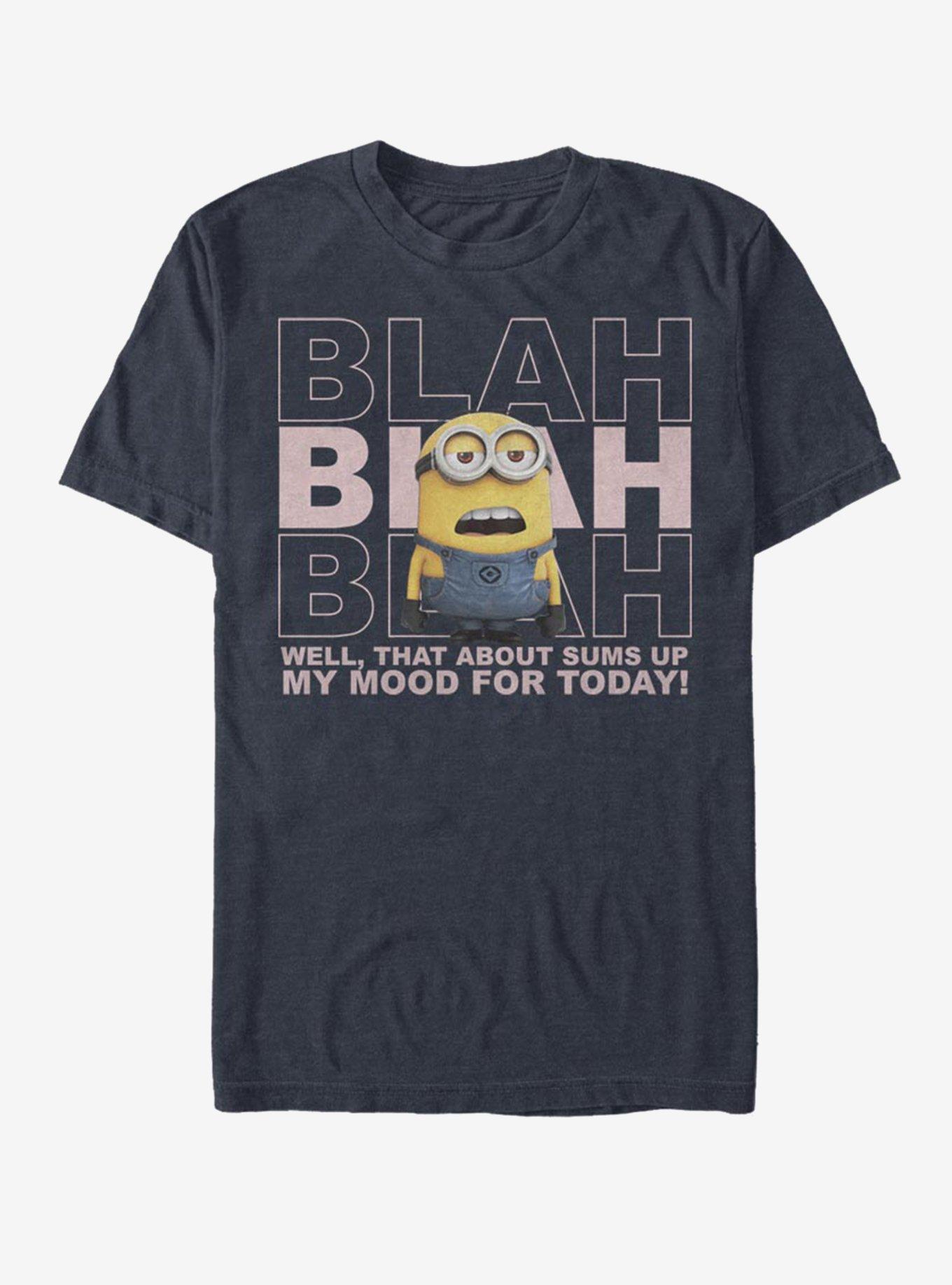 Despicable Me Minions Blah Me T-Shirt, , hi-res