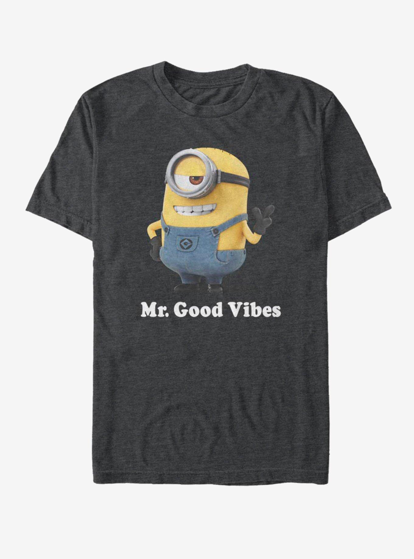 Despicable Me Minions Mr. Good Vibes T-Shirt, , hi-res