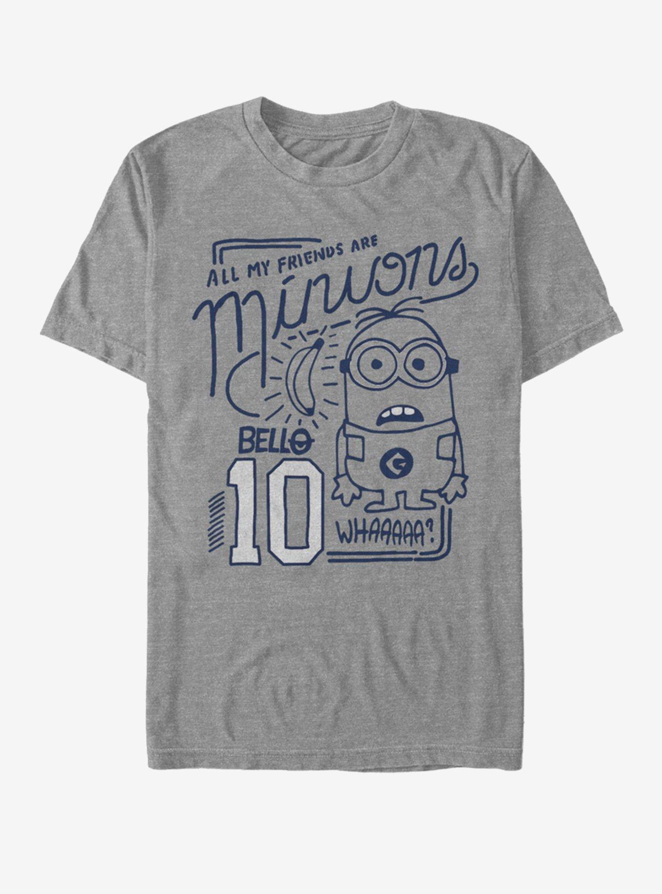 Despicable Me Minions No Adulting T-Shirt, , hi-res