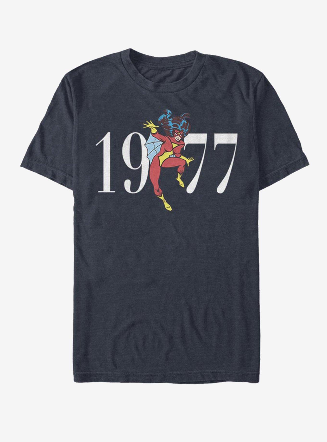 Marvel Spider 77 T-Shirt, DARK NAVY, hi-res view 1