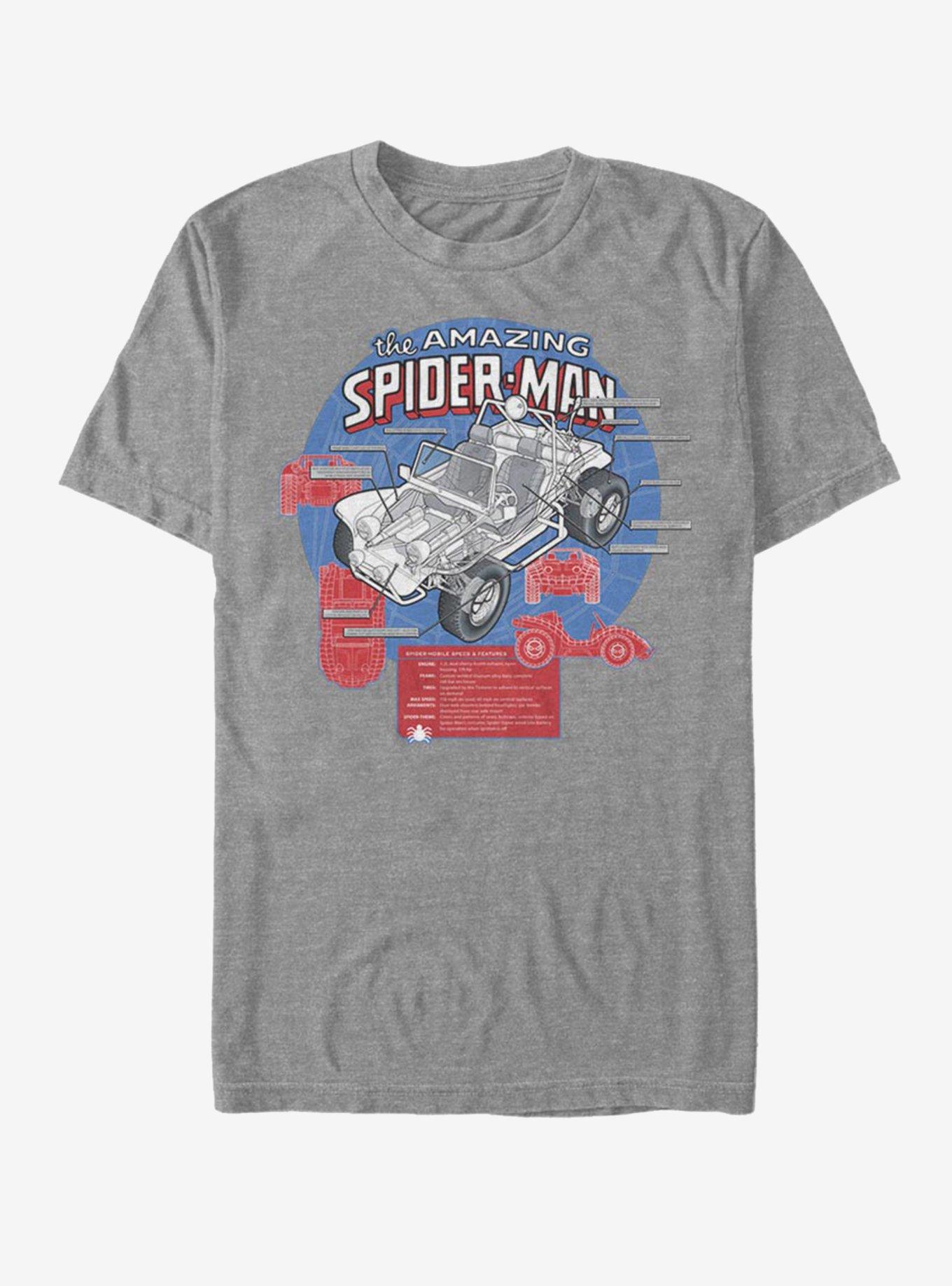 Marvel Spider-Man Amazing Spider Mobile T-Shirt, , hi-res