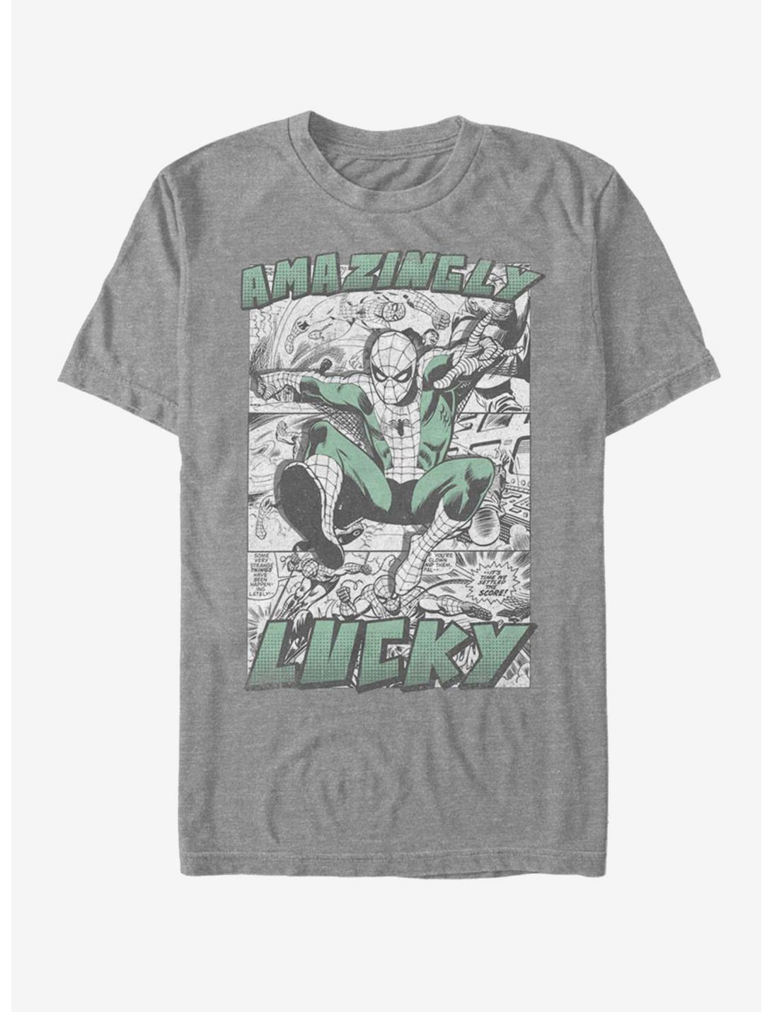 Marvel Spider-Man Amazingly Lucky T-Shirt, , hi-res