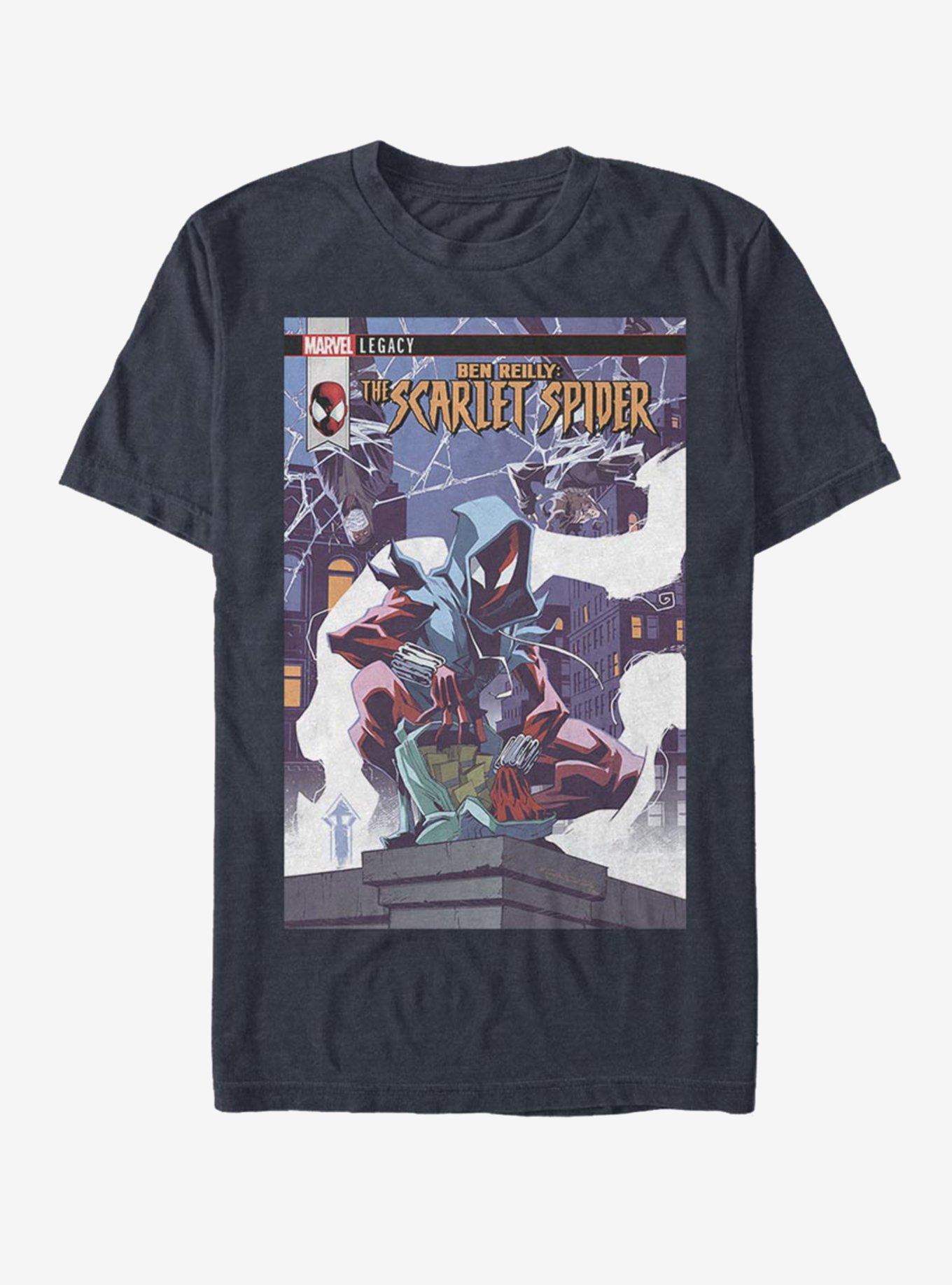 Marvel Spider-Man Scarlet Web T-Shirt, DARK NAVY, hi-res
