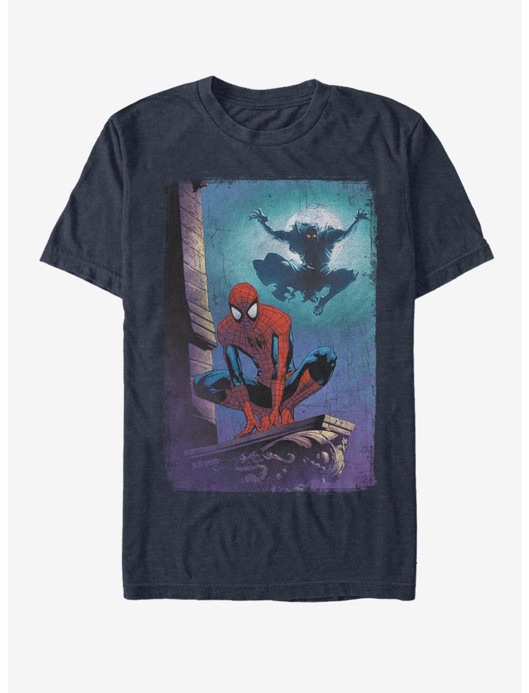 Marvel Spider-Man Spider Goblin T-Shirt, DARK NAVY, hi-res
