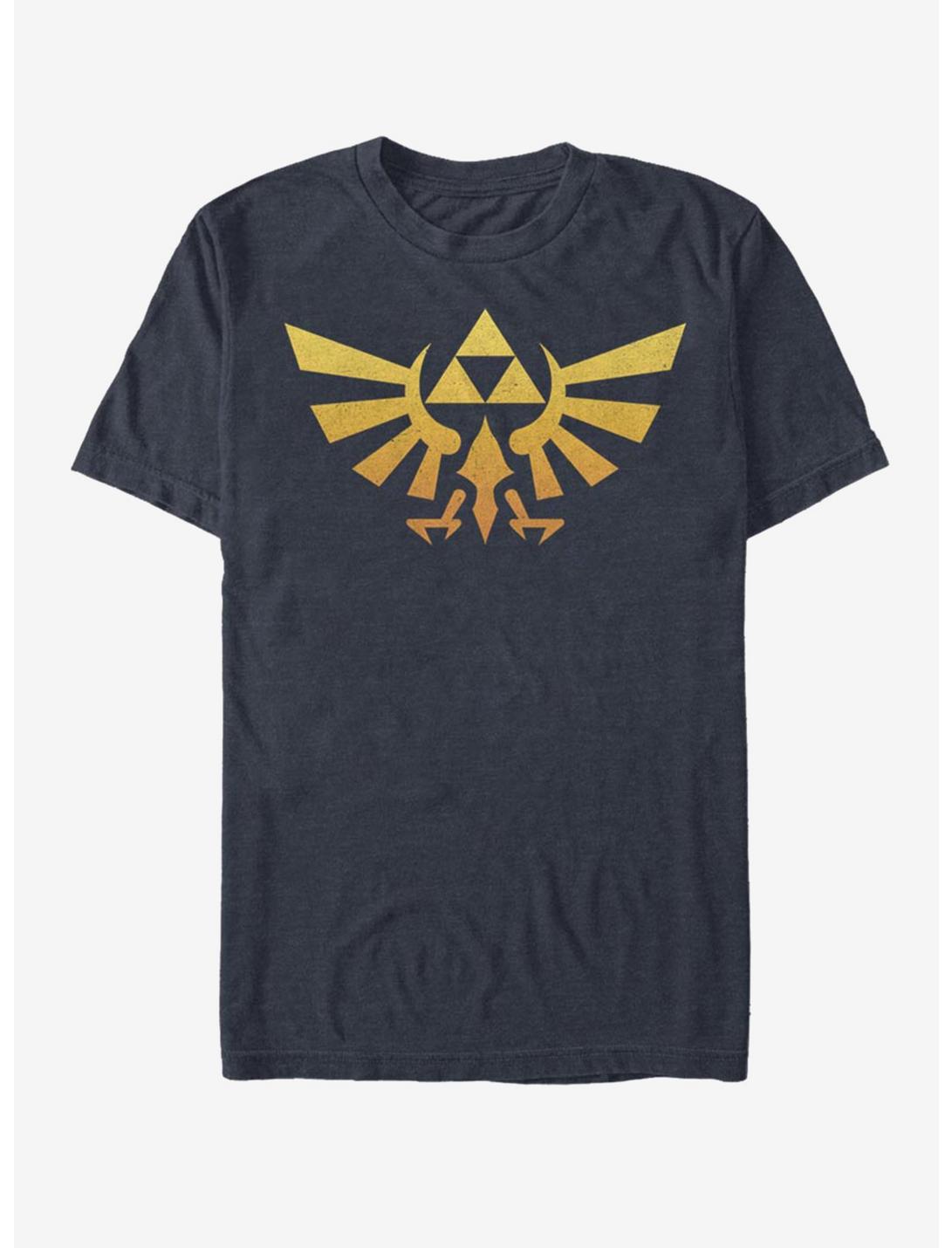 Nintendo The Legend of Zelda Gradient Force T-Shirt, DARK NAVY, hi-res