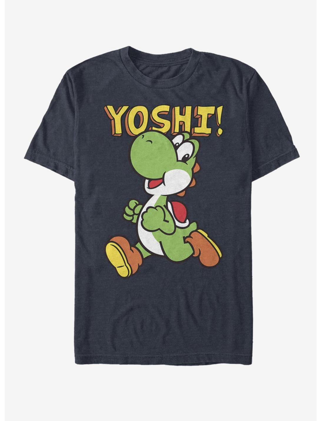 Nintendo It's Yoshi T-Shirt, DARK NAVY, hi-res