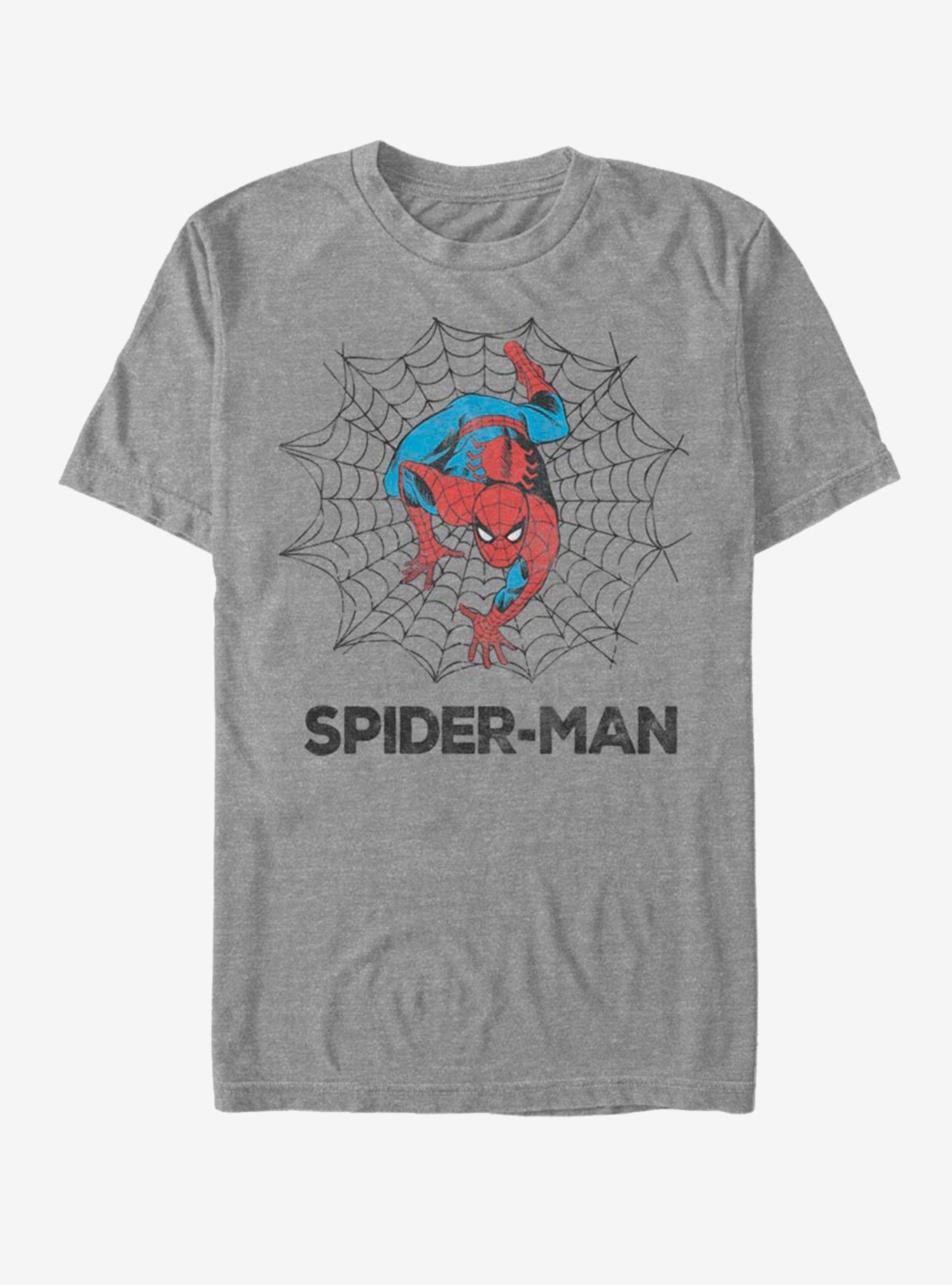 Marvel Spider-Man Spider Web T-Shirt, , hi-res