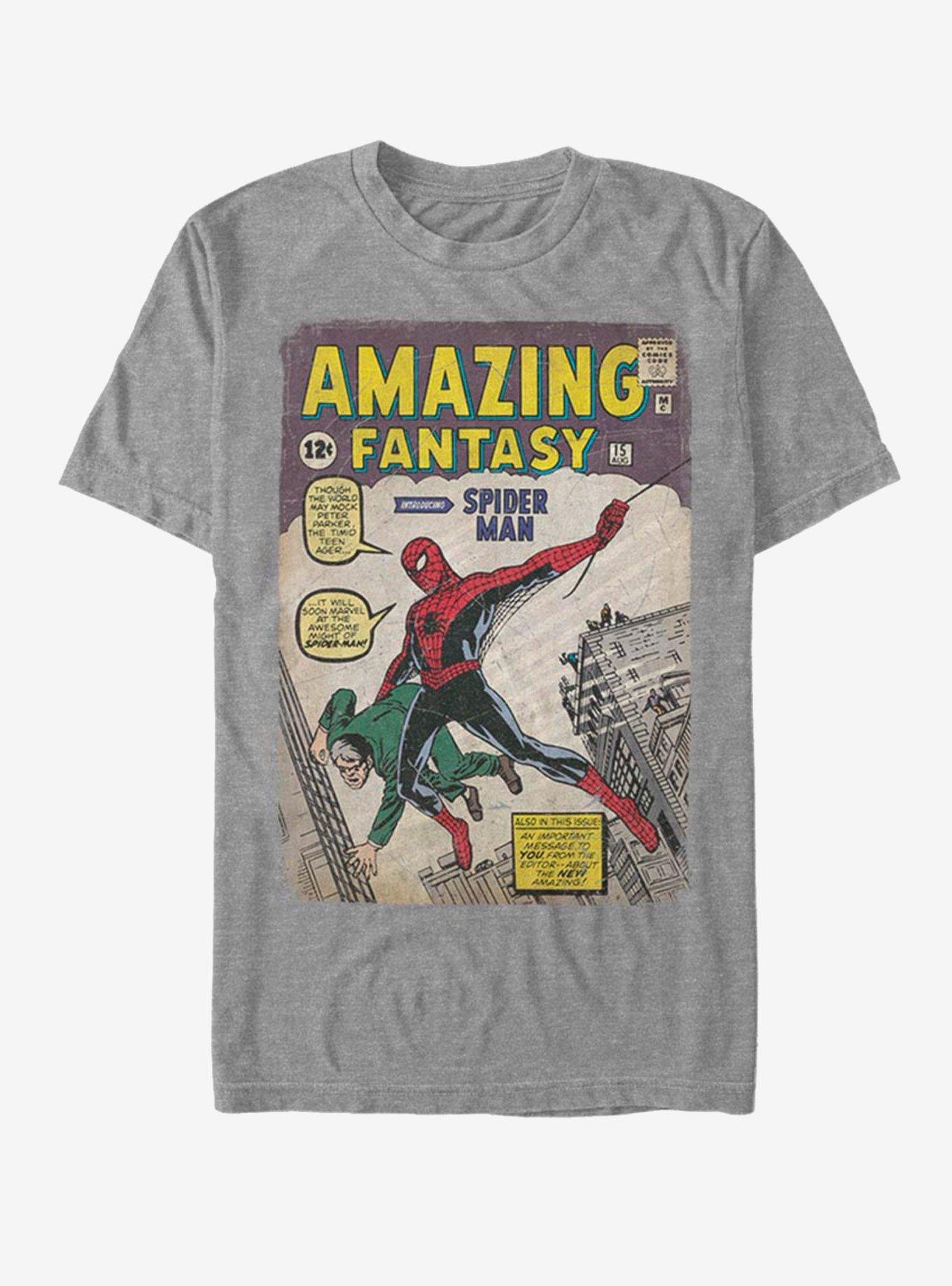 Marvel Spider-Man Spidey Comic Cover T-Shirt, , hi-res