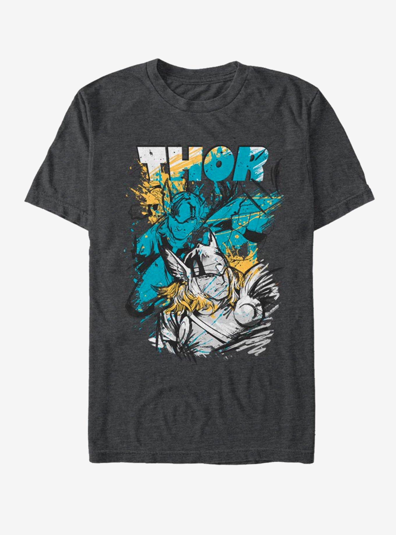 Marvel Thor Scribble T-Shirt, , hi-res