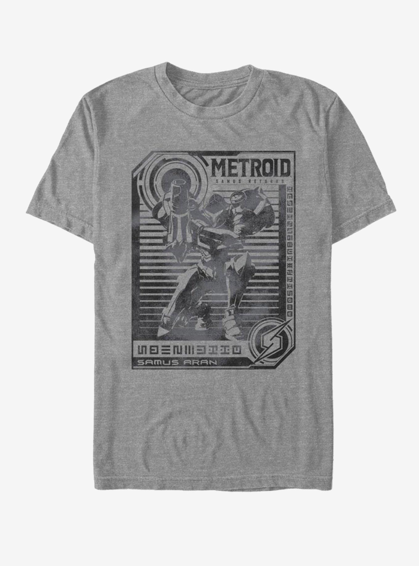 Nintendo Posted Metroid T-Shirt, , hi-res