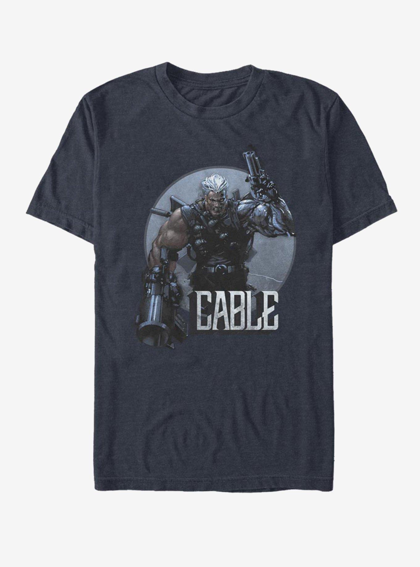 Marvel X-Men Cable Guns T-Shirt, , hi-res
