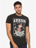 Disney The Great Mouse Detective Basil 1897 Poster T-Shirt - BoxLunch Exclusive, BLACK, hi-res