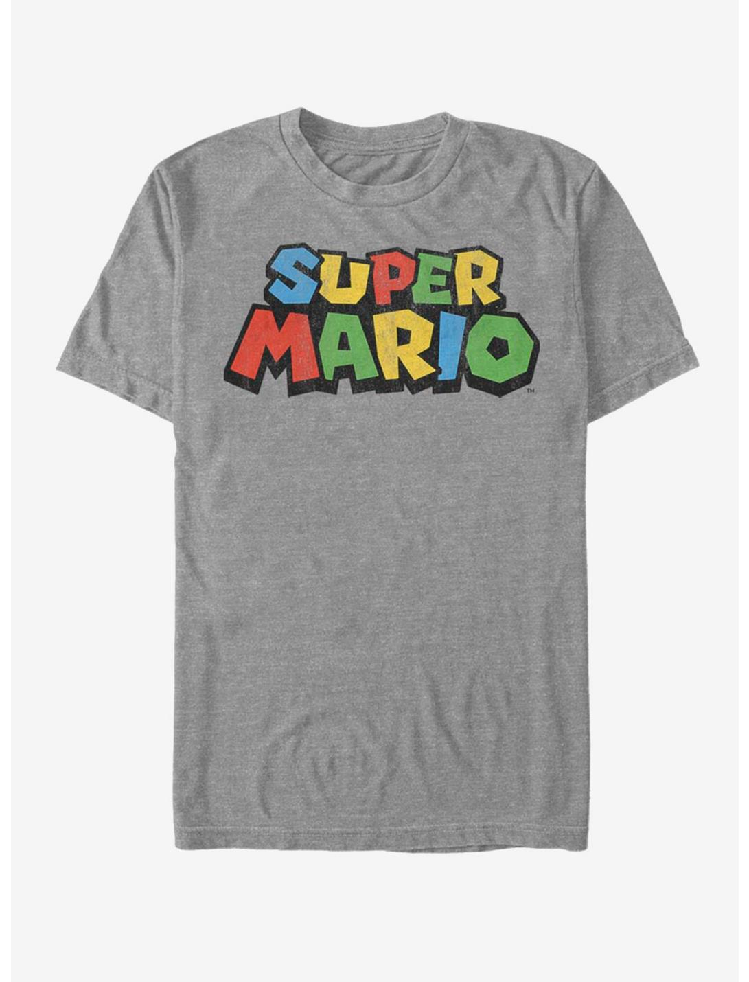 Nintendo Super Mario Logo T-Shirt, , hi-res