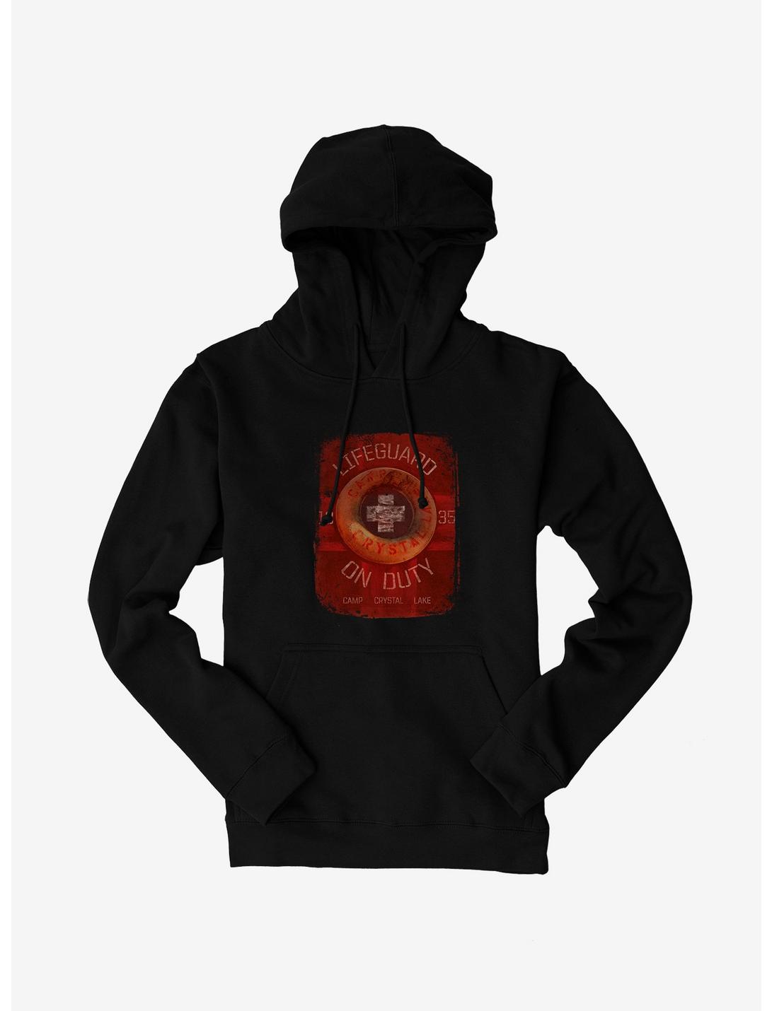 Friday The 13th Lifeguard On Duty Hoodie, BLACK, hi-res