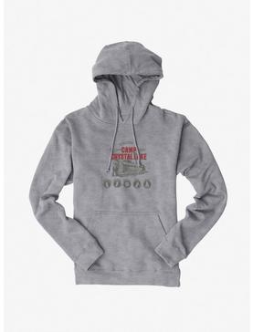 Friday The 13th Camp Crystal Lake Activities Hoodie, HEATHER GREY, hi-res