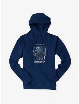 Friday The 13th Poster Hoodie, NAVY, hi-res