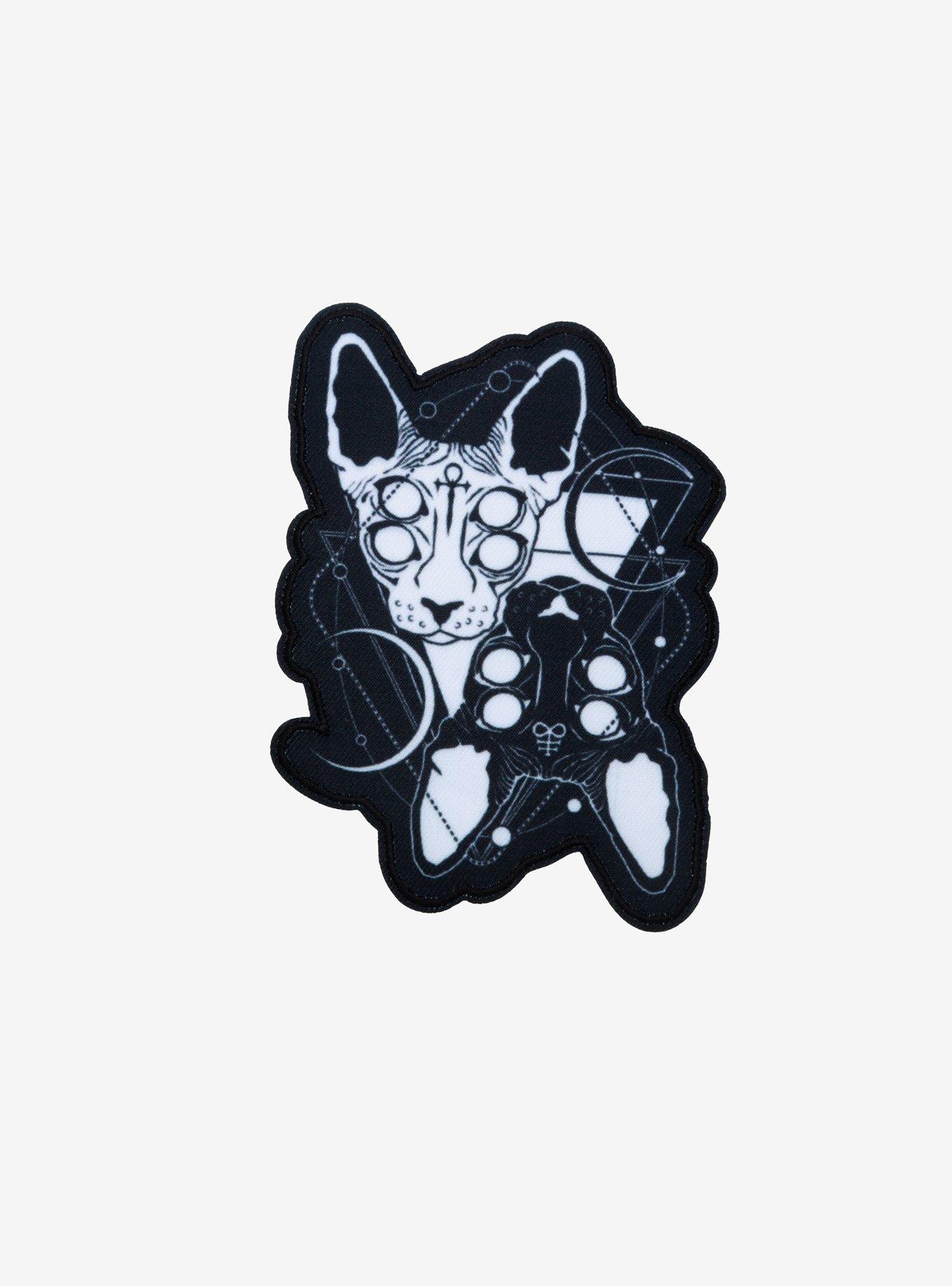 Sphynx Cat Yin-Yang Patch, , hi-res