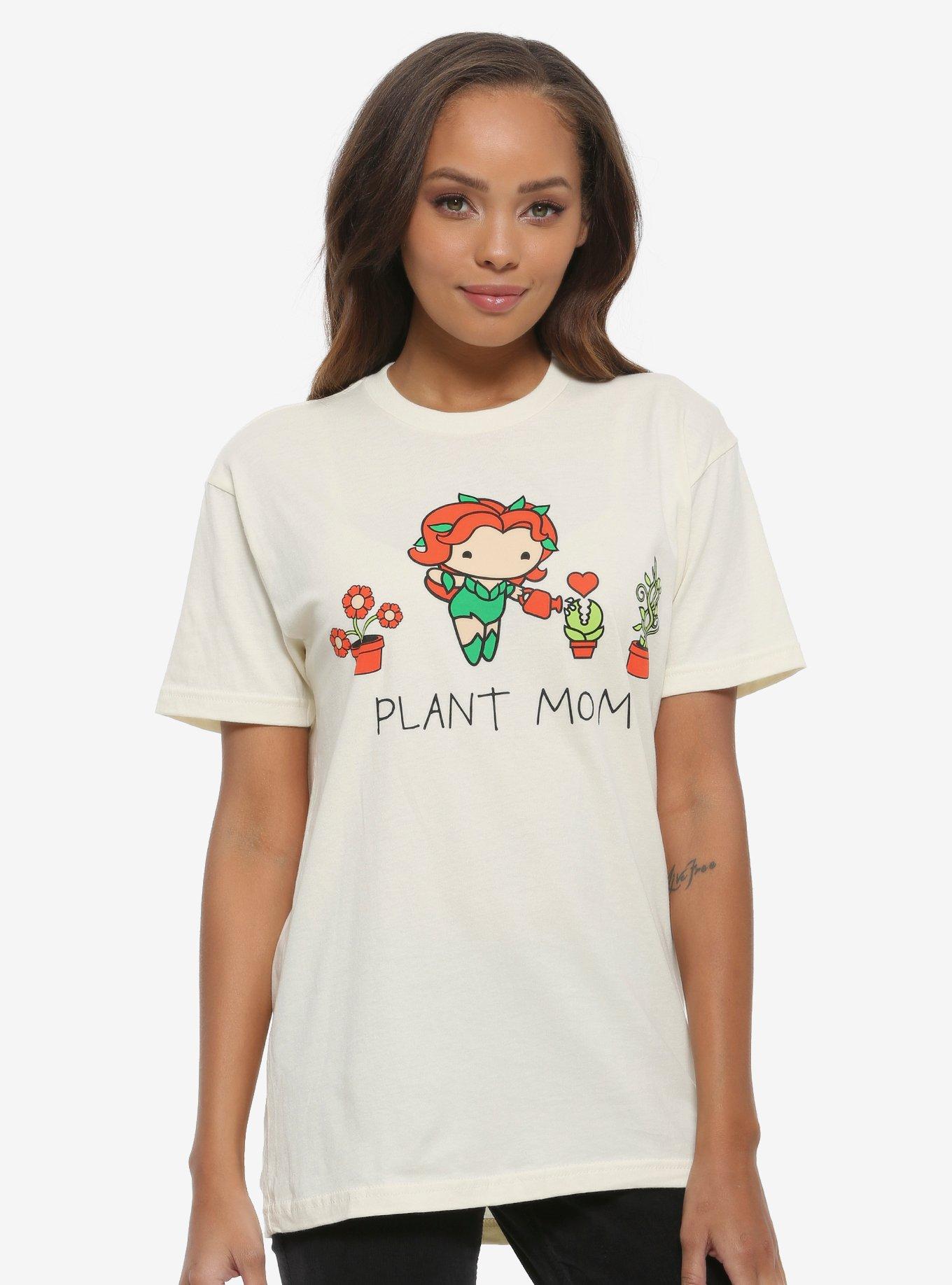 DC Comics Batman Poison Ivy Plant Mom Women's T-Shirt - BoxLunch Exclusive, NATURAL, hi-res