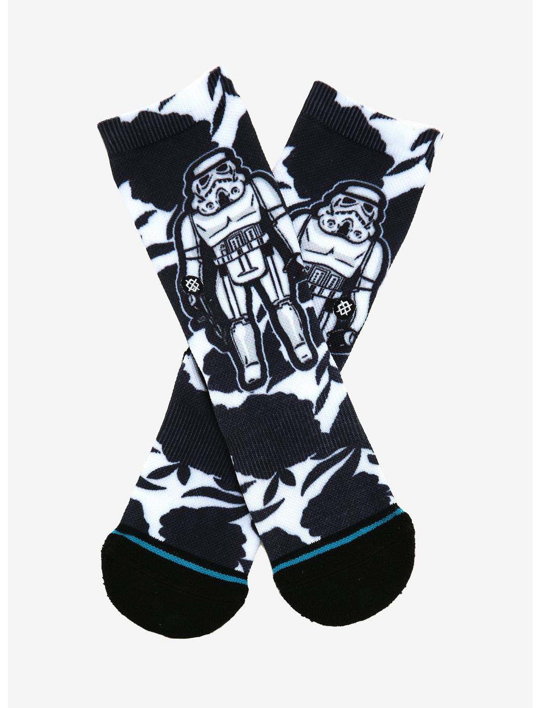 Star Wars Floral Stormtrooper Toddler Crew Socks, , hi-res