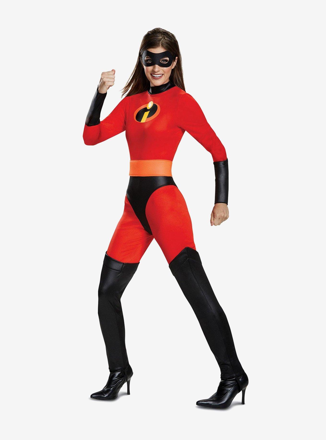 Disney Pixar The Incredibles 2 Mrs. Incredible Classic Costume, RED, hi-res