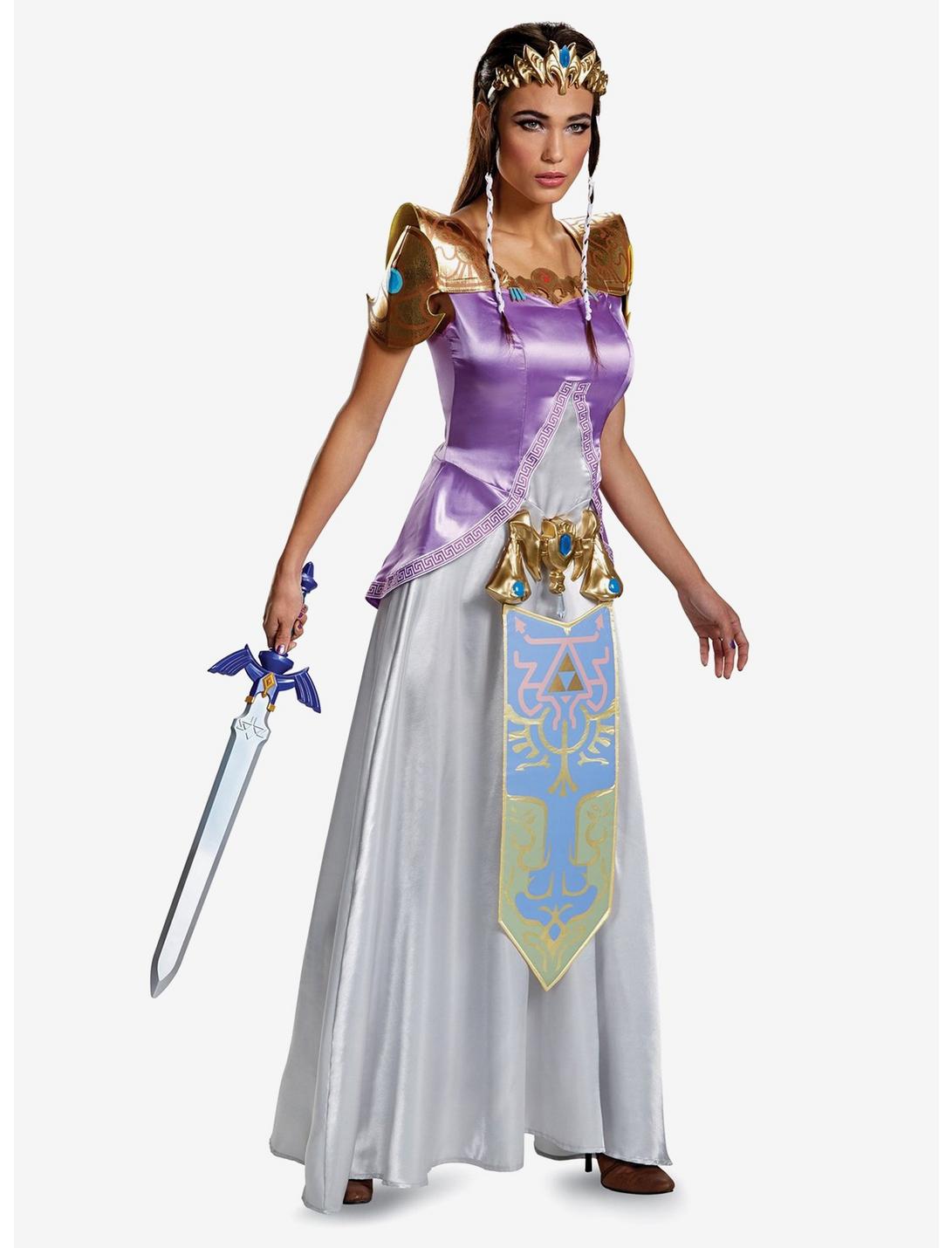 Legend Of Zelda: Princess Zelda Deluxe Costume, MULTICOLOR, hi-res