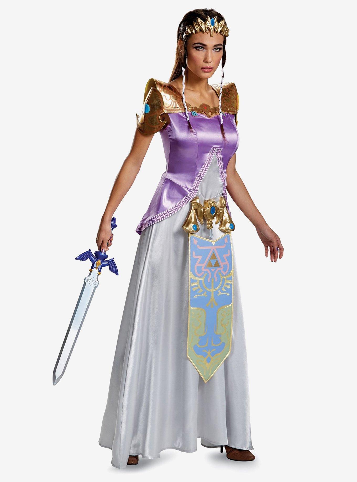 Legend Of Zelda: Princess Zelda Deluxe Costume, MULTICOLOR, hi-res