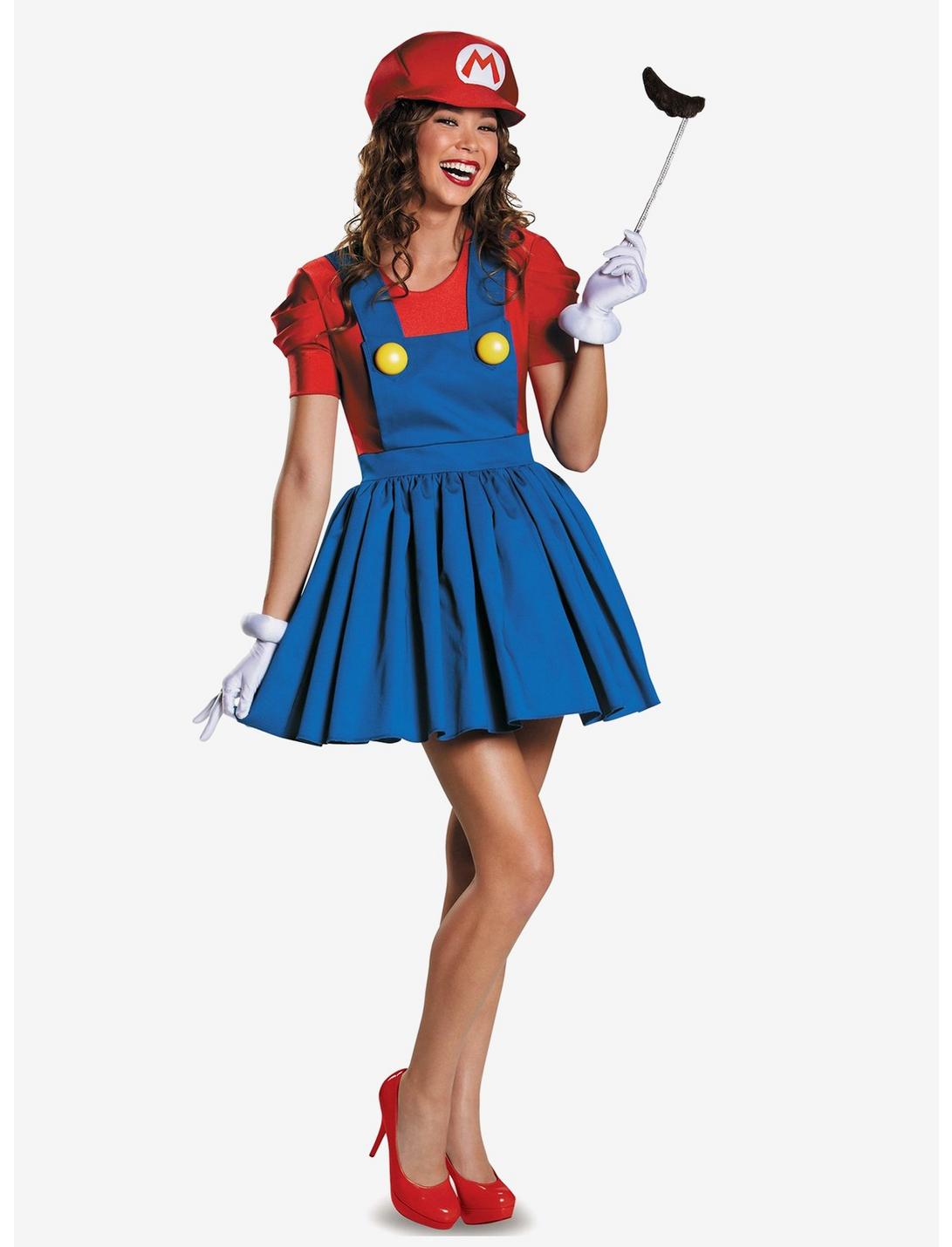 Super Mario: Mario With Skirt Costume, MULTICOLOR, hi-res