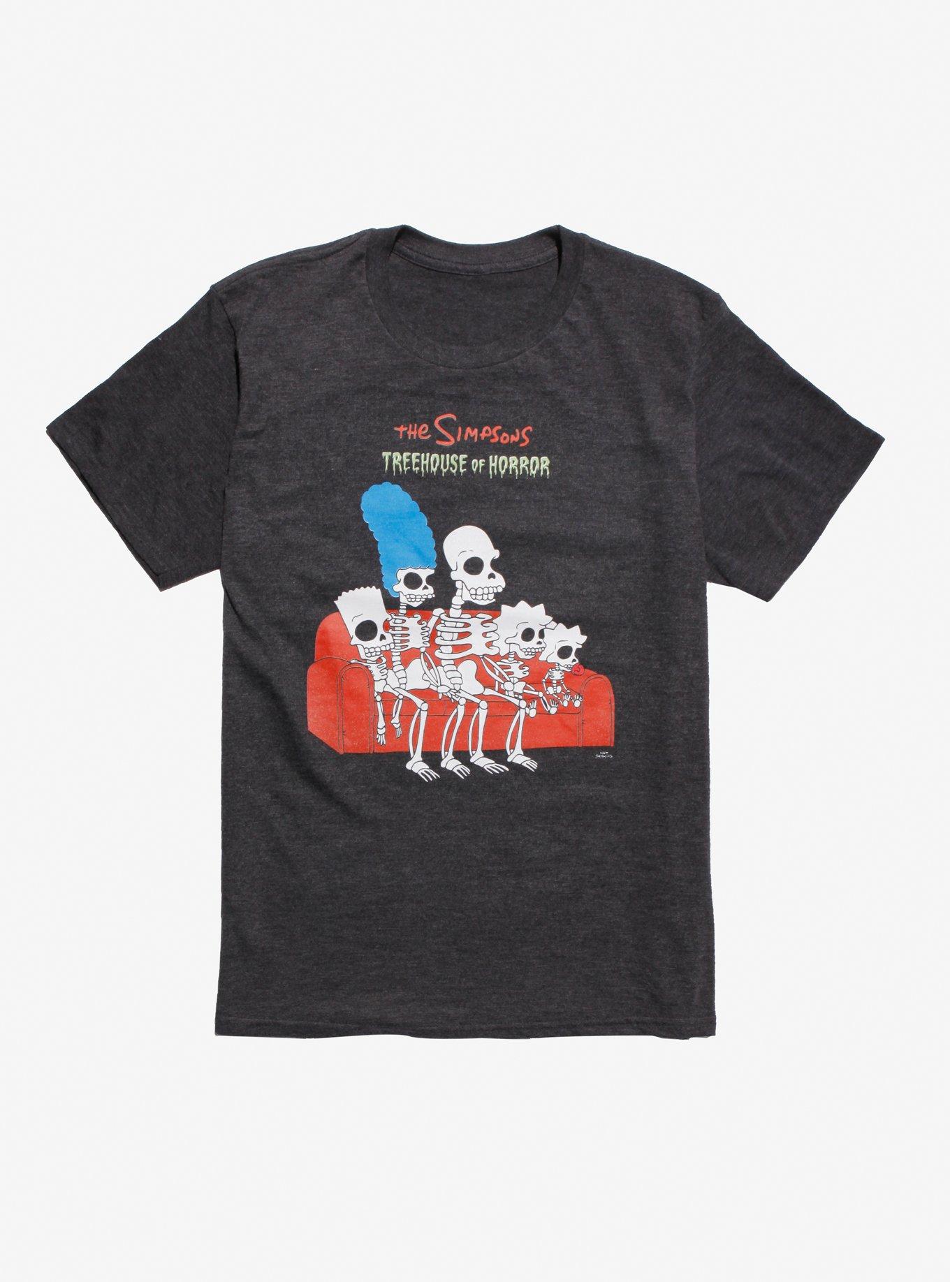 The Simpsons Treehouse Of Horror T-Shirt, GREY, hi-res